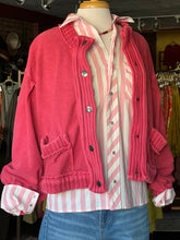 Load image into Gallery viewer, RED RASPBERRY CARDIGAN
