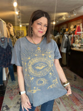 Load image into Gallery viewer, EYE AND STARS GRAPHIC TEE
