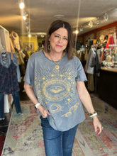 Load image into Gallery viewer, EYE AND STARS GRAPHIC TEE
