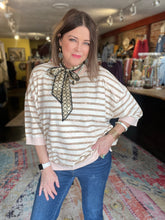 Load image into Gallery viewer, BLUSHING STRIPE TOP
