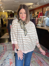 Load image into Gallery viewer, BLUSHING STRIPE TOP
