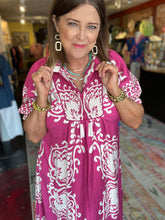 Load image into Gallery viewer, GERANIUM PINK MAXI DRESS

