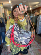 Load image into Gallery viewer, COSETTE CAMO CANVAS BAG
