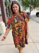 Load image into Gallery viewer, PAISLEY SPICE DRESS

