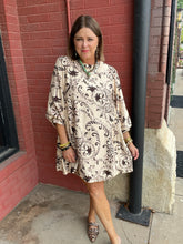 Load image into Gallery viewer, CAFE SCROLL DRESS
