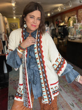 Load image into Gallery viewer, CANYON IVORY CARDIGAN
