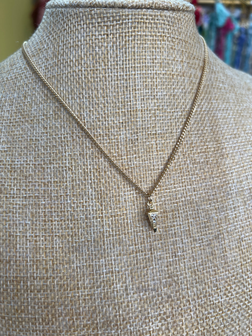 ART DECO DROP NECKLACE