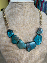 Load image into Gallery viewer, FREE FORM: TURQUOISE NECKLACE
