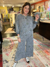 Load image into Gallery viewer, WASHED GRAY GARDEN SWEATSHIRT
