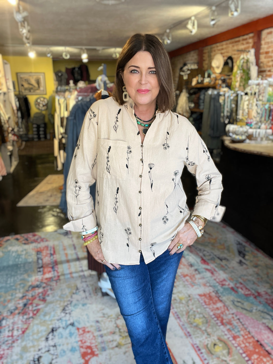 BOHEME NOIR BLOUSE