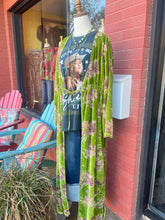 Load image into Gallery viewer, JADED GYPSY CHARTREUSE DUSTER
