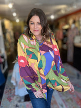 Load image into Gallery viewer, ABSTRACT LIME TUNIC
