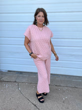 Load image into Gallery viewer, BLUSH PINK LOUNGE PANT
