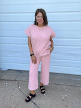 Load image into Gallery viewer, BLUSH PINK LOUNGE PANT
