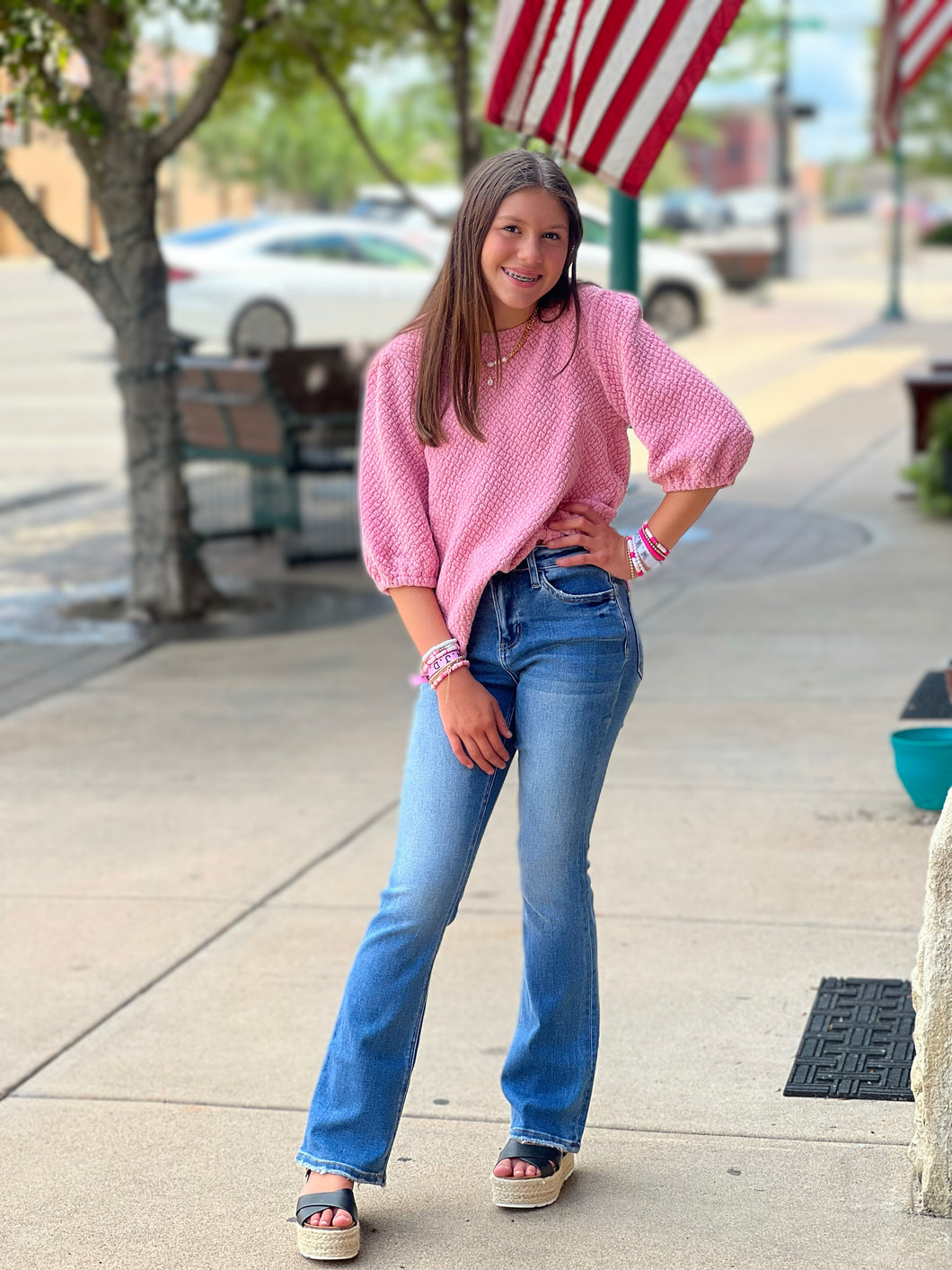 DALIAH PINK TOP