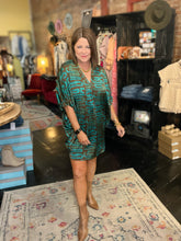 Load image into Gallery viewer, RETRO GREEN DRESS
