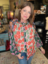 Load image into Gallery viewer, FULL BLOOM BLOUSE
