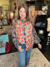 Load image into Gallery viewer, FULL BLOOM BLOUSE
