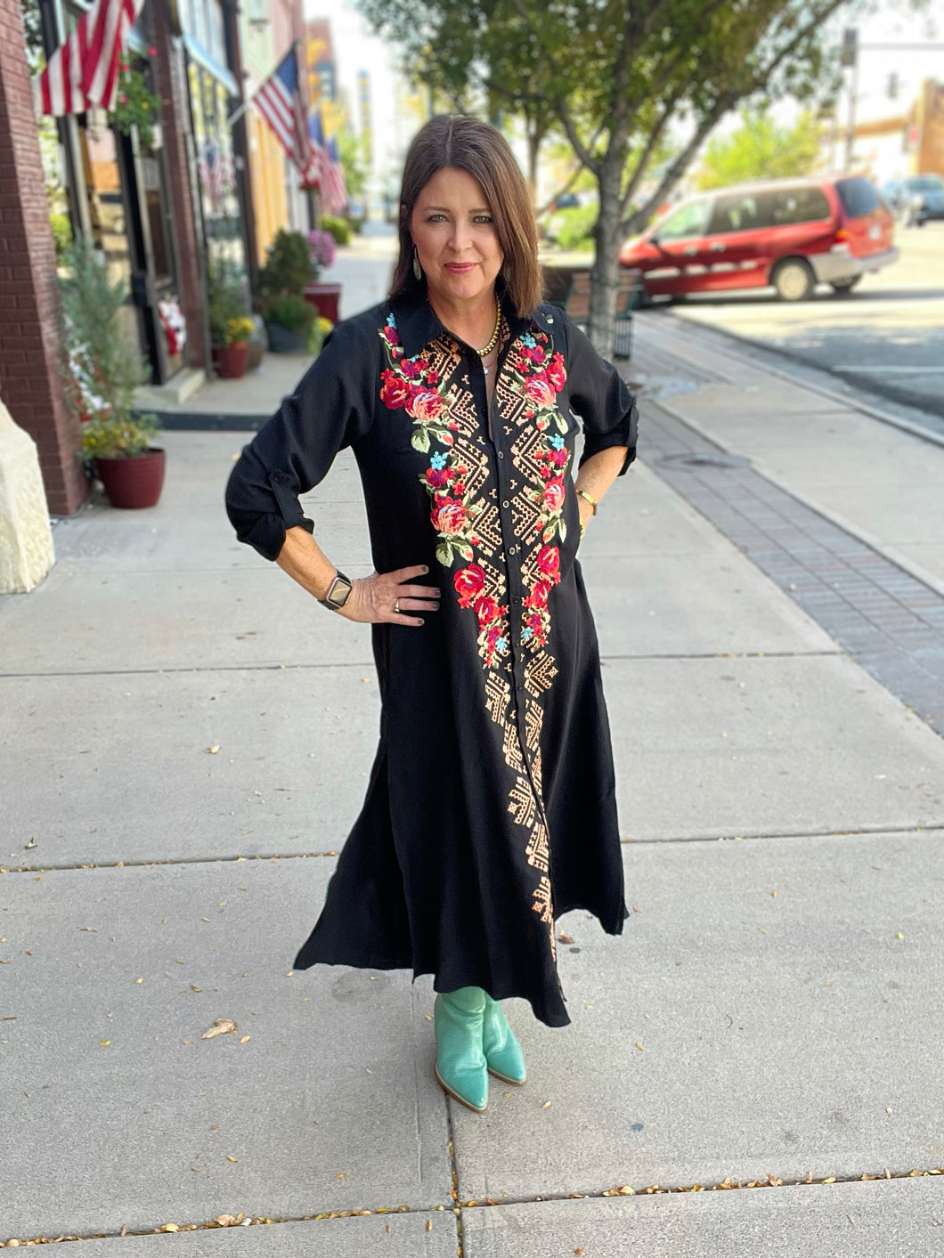 SJ BRYNDLE BLACK DRESS