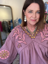 Load image into Gallery viewer, MAUVE BOHO TOP

