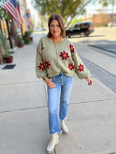 Load image into Gallery viewer, FREE SPIRIT OLIVE SWEATER
