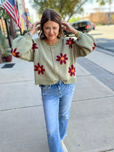 Load image into Gallery viewer, FREE SPIRIT OLIVE SWEATER
