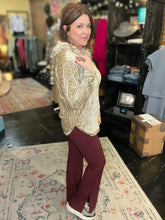 Load image into Gallery viewer, ETHYL GOLD VELVET TUNIC
