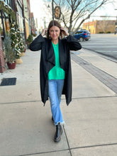 Load image into Gallery viewer, BLACK SUEDE DUSTER
