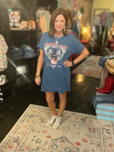 Load image into Gallery viewer, BLUE ROCK ON DRESS
