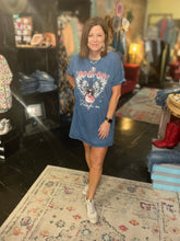 Load image into Gallery viewer, BLUE ROCK ON DRESS
