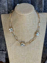 Load image into Gallery viewer, CHUNKY RHINESTONE NECKLACE
