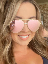 Load image into Gallery viewer, DAX ACE ROSE GOLD SUNGLASSES
