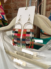 Load image into Gallery viewer, MULTICOLORED FRINGE EARRINGS
