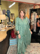 Load image into Gallery viewer, SPRING GREEN MAXI DRESS
