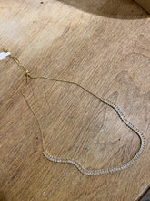 Load image into Gallery viewer, CLEAR RHINESTONE NECKLACE
