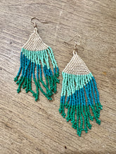 Load image into Gallery viewer, TURQUOISE BEADED EARRINGS
