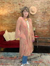 Load image into Gallery viewer, ORANGE/RUST BOHO KIMONO
