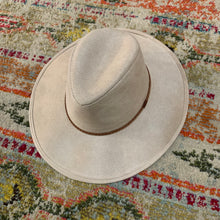 Load image into Gallery viewer, SAND SUEDE HAT
