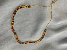 Load image into Gallery viewer, MULTI COLORED RHINESTONE NECKLACE
