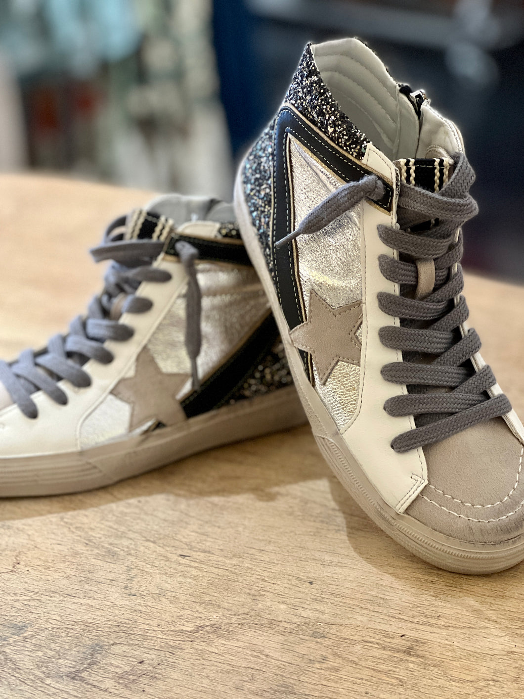 PASSION PEWTER SNEAKER