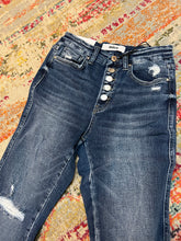 Load image into Gallery viewer, MICA DOLCETTO CROP FLARE DENIM
