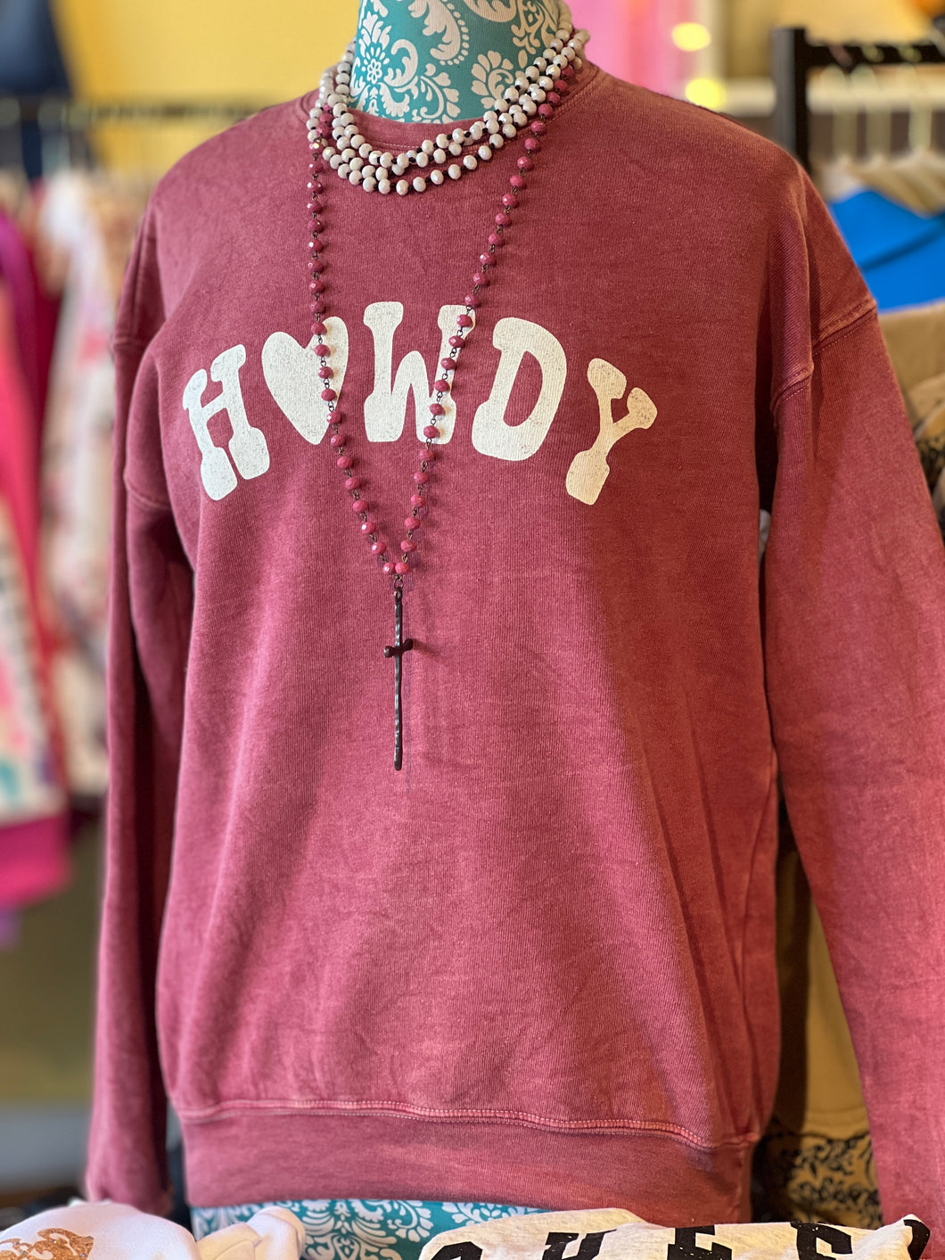 HOWDY SWEATSHIRT