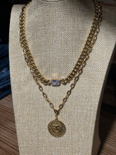 Load image into Gallery viewer, CUBIC ZIRCONIA STONE NECKLACE
